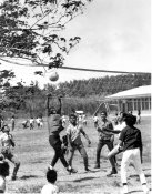 UN, No. 2041 Men Playing Volleyball in Dress Shoes